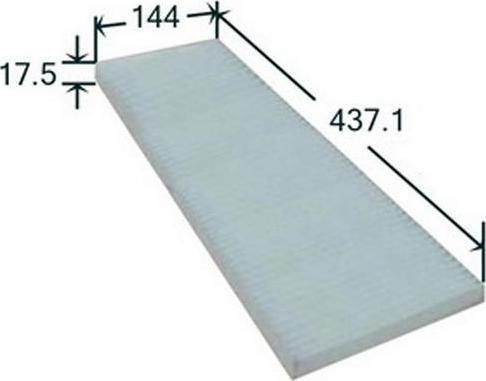 JS Asakashi AC0092 - Filter, Innenraumluft alexcarstop-ersatzteile.com