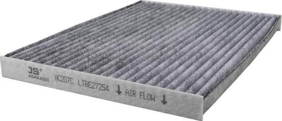 JS Asakashi AC207C - Filter, Innenraumluft alexcarstop-ersatzteile.com