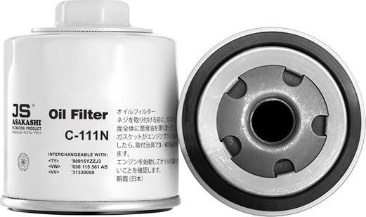 JS Asakashi C111N - Ölfilter alexcarstop-ersatzteile.com