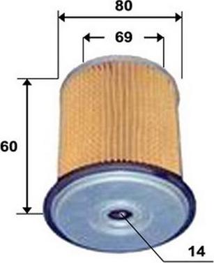 JS Asakashi FE1001 - Kraftstofffilter alexcarstop-ersatzteile.com