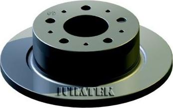 Juratek CIT117 - Bremsscheibe alexcarstop-ersatzteile.com