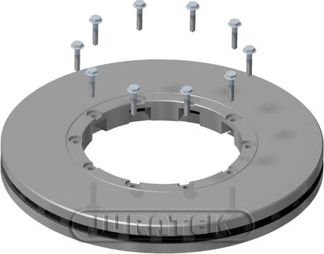 Juratek DAF111D - Bremsscheibe alexcarstop-ersatzteile.com