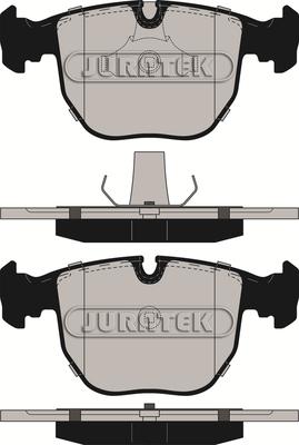 Juratek JCP997 - Bremsbelagsatz, Scheibenbremse alexcarstop-ersatzteile.com