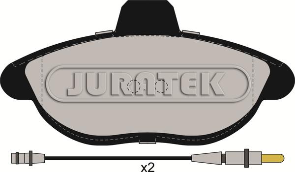 Juratek JCP935 - Bremsbelagsatz, Scheibenbremse alexcarstop-ersatzteile.com