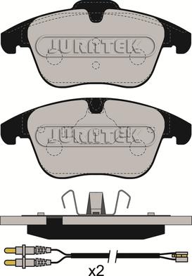 Juratek JCP093 - Bremsbelagsatz, Scheibenbremse alexcarstop-ersatzteile.com