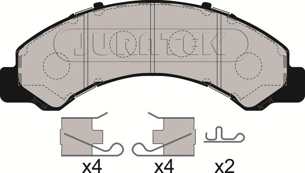 Juratek JCP009 - Bremsbelagsatz, Scheibenbremse alexcarstop-ersatzteile.com