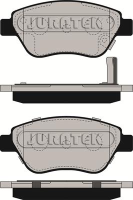 Juratek JCP194 - Bremsbelagsatz, Scheibenbremse alexcarstop-ersatzteile.com