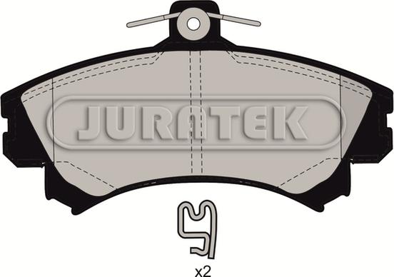 Juratek JCP1093 - Bremsbelagsatz, Scheibenbremse alexcarstop-ersatzteile.com