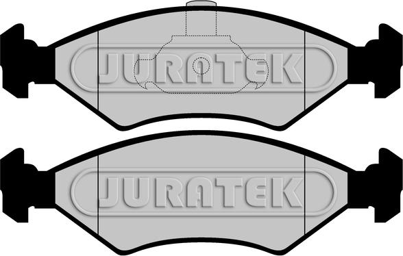 Juratek JCP1081 - Bremsbelagsatz, Scheibenbremse alexcarstop-ersatzteile.com