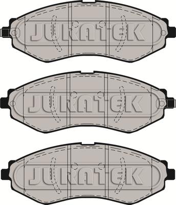 Juratek JCP1116 - Bremsbelagsatz, Scheibenbremse alexcarstop-ersatzteile.com