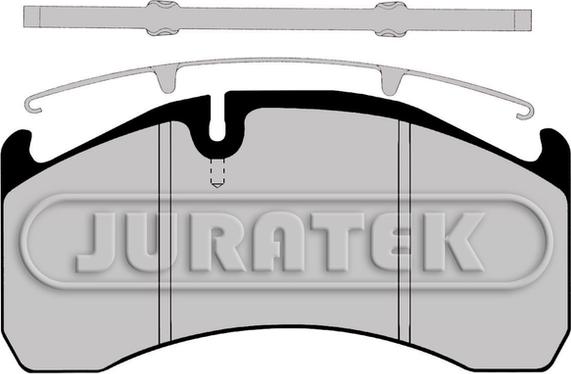 Juratek JCP1387 - Bremsbelagsatz, Scheibenbremse alexcarstop-ersatzteile.com