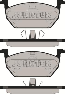 Juratek JCP8191 - Bremsbelagsatz, Scheibenbremse alexcarstop-ersatzteile.com