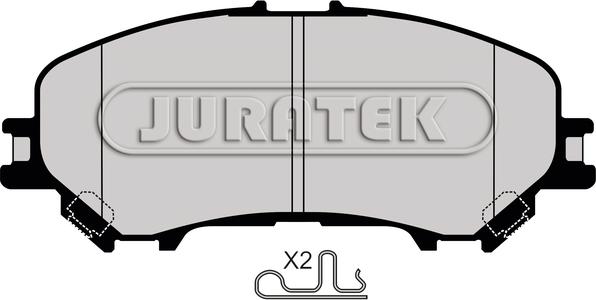 Juratek JCP8146 - Bremsbelagsatz, Scheibenbremse alexcarstop-ersatzteile.com