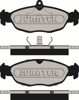 Juratek JCP732 - Bremsbelagsatz, Scheibenbremse alexcarstop-ersatzteile.com