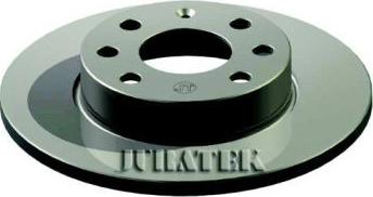 Juratek VAU108 - Bremsscheibe alexcarstop-ersatzteile.com