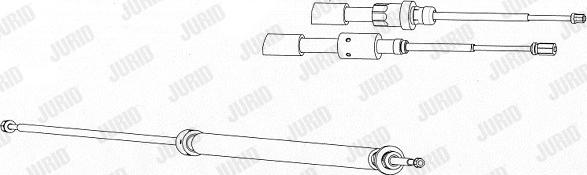 Jurid 433030J - Seilzug, Feststellbremse alexcarstop-ersatzteile.com