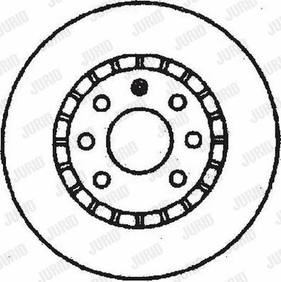 Jurid 561730J-1 - Bremsscheibe alexcarstop-ersatzteile.com