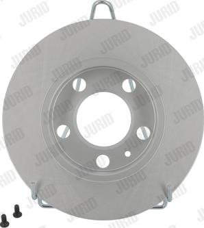 Jurid 562053JC-1 - Bremsscheibe alexcarstop-ersatzteile.com