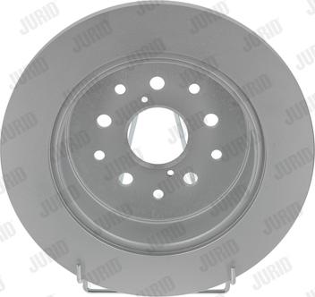 Jurid 562830JC-1 - Bremsscheibe alexcarstop-ersatzteile.com