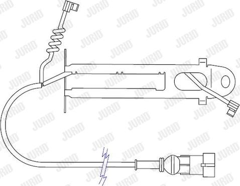 Jurid 587044 - Warnkontakt, Bremsbelagverschleiß alexcarstop-ersatzteile.com