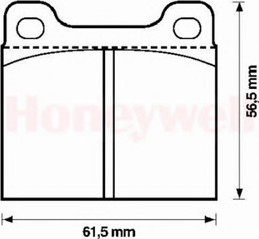 Jurid 571554JAS - Bremsbelagsatz, Scheibenbremse alexcarstop-ersatzteile.com