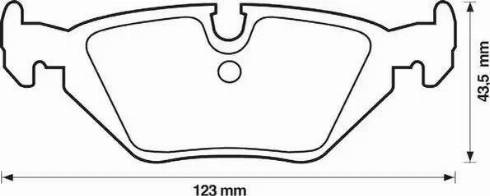 Jurid 571527J-AS - Bremsbelagsatz, Scheibenbremse alexcarstop-ersatzteile.com