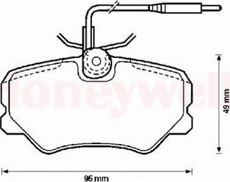 Jurid 571359JAS - Bremsbelagsatz, Scheibenbremse alexcarstop-ersatzteile.com