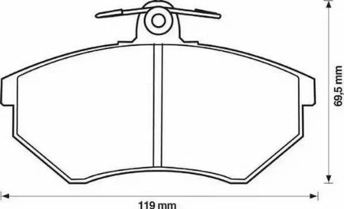 Jurid 571376J-AS - Bremsbelagsatz, Scheibenbremse alexcarstop-ersatzteile.com