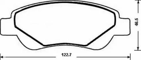 Jurid 573135J-AS - Bremsbelagsatz, Scheibenbremse alexcarstop-ersatzteile.com