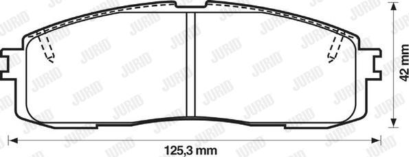 BOSCH 0 986 AB2 012 - Bremsbelagsatz, Scheibenbremse alexcarstop-ersatzteile.com