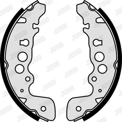 Jurid 362521J - Bremsbackensatz alexcarstop-ersatzteile.com