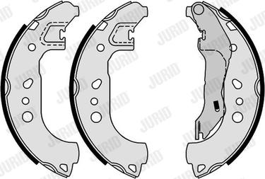 Jurid 362629J - Bremsbackensatz alexcarstop-ersatzteile.com