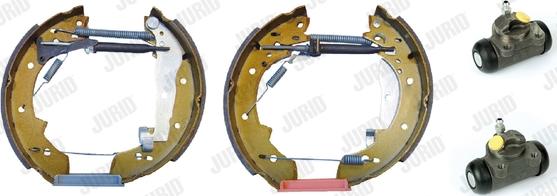 Jurid 381155J - Bremsbackensatz alexcarstop-ersatzteile.com