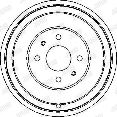 Jurid 329022J - Bremstrommel alexcarstop-ersatzteile.com