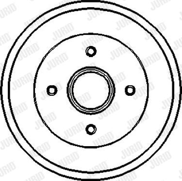 Jurid 329245J - Bremstrommel alexcarstop-ersatzteile.com