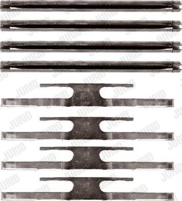 Jurid 792094J - Zubehörsatz, Scheibenbremsbelag alexcarstop-ersatzteile.com