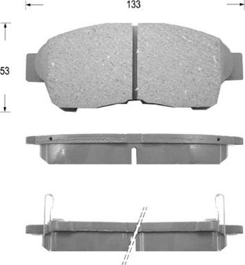 Lemförder 26214 - Bremsbelagsatz, Scheibenbremse alexcarstop-ersatzteile.com