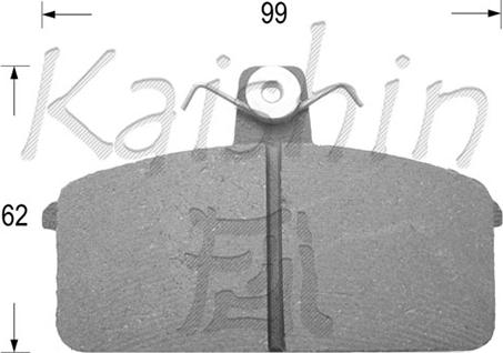 Kaishin FK9056 - Bremsbelagsatz, Scheibenbremse alexcarstop-ersatzteile.com