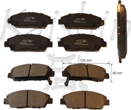 Kaishin FK5080 - Bremsbelagsatz, Scheibenbremse alexcarstop-ersatzteile.com