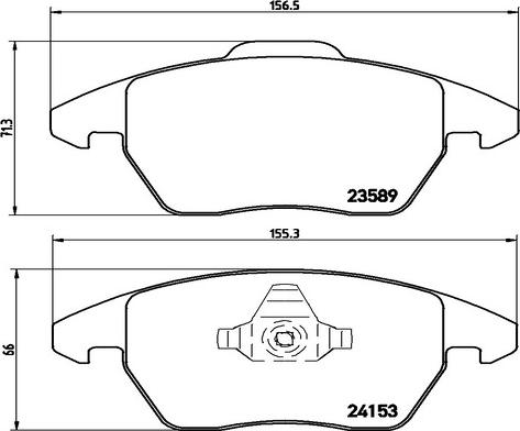 Remsa 01030.10 - Bremsbelagsatz, Scheibenbremse alexcarstop-ersatzteile.com