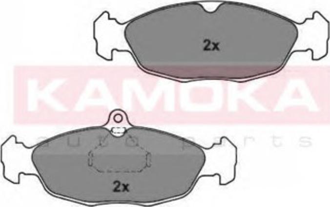 Kamoka 1011464 - Bremsbelagsatz, Scheibenbremse alexcarstop-ersatzteile.com