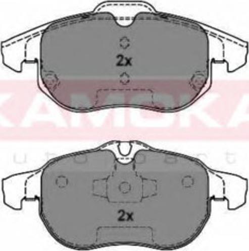 Kamoka 1013040 - Bremsbelagsatz, Scheibenbremse alexcarstop-ersatzteile.com