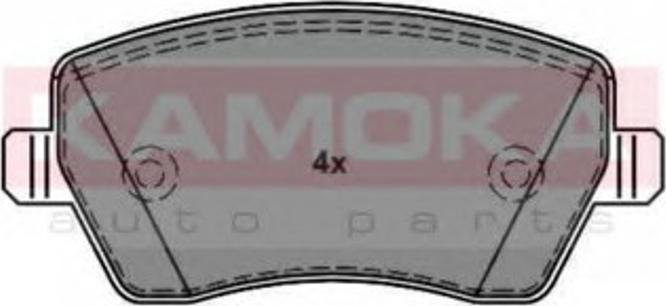 Kamoka 1013234 - Bremsbelagsatz, Scheibenbremse alexcarstop-ersatzteile.com