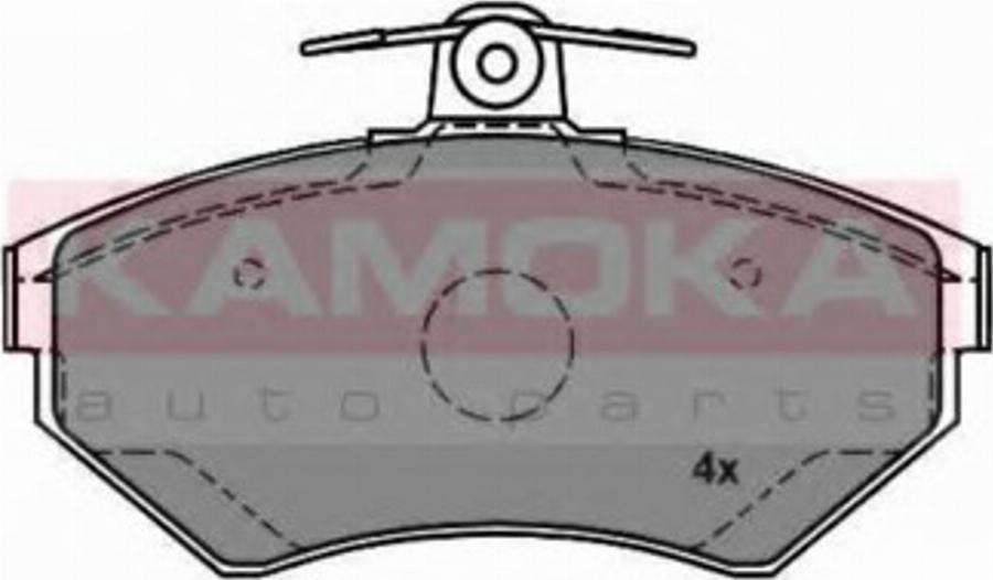 Kamoka 1012624 - Bremsbelagsatz, Scheibenbremse alexcarstop-ersatzteile.com