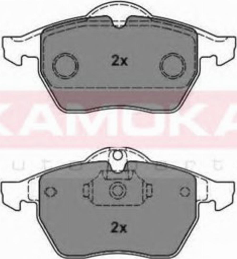 Kamoka 1012136 - Bremsbelagsatz, Scheibenbremse alexcarstop-ersatzteile.com