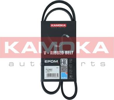 Kamoka 7014057 - Keilrippenriemen alexcarstop-ersatzteile.com