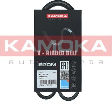 Kamoka 7014014 - Keilrippenriemen alexcarstop-ersatzteile.com