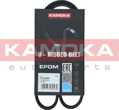 Kamoka 7014020 - Keilrippenriemen alexcarstop-ersatzteile.com