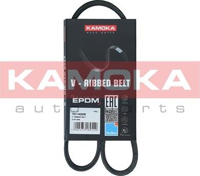 Kamoka 7014028 - Keilrippenriemen alexcarstop-ersatzteile.com