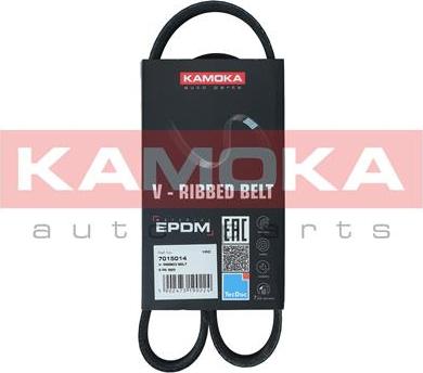 Kamoka 7015014 - Keilrippenriemen alexcarstop-ersatzteile.com